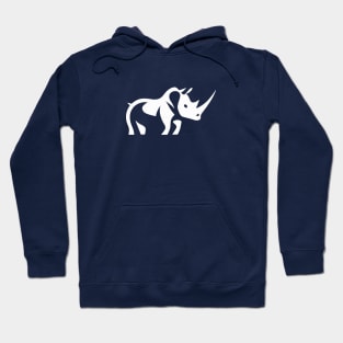 Rhino silhouette Hoodie